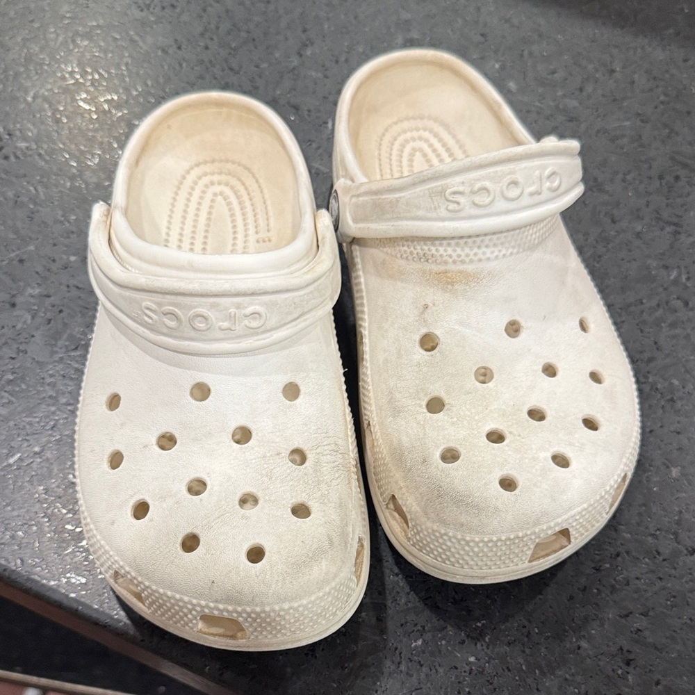 CROCS Kids Clogs - white